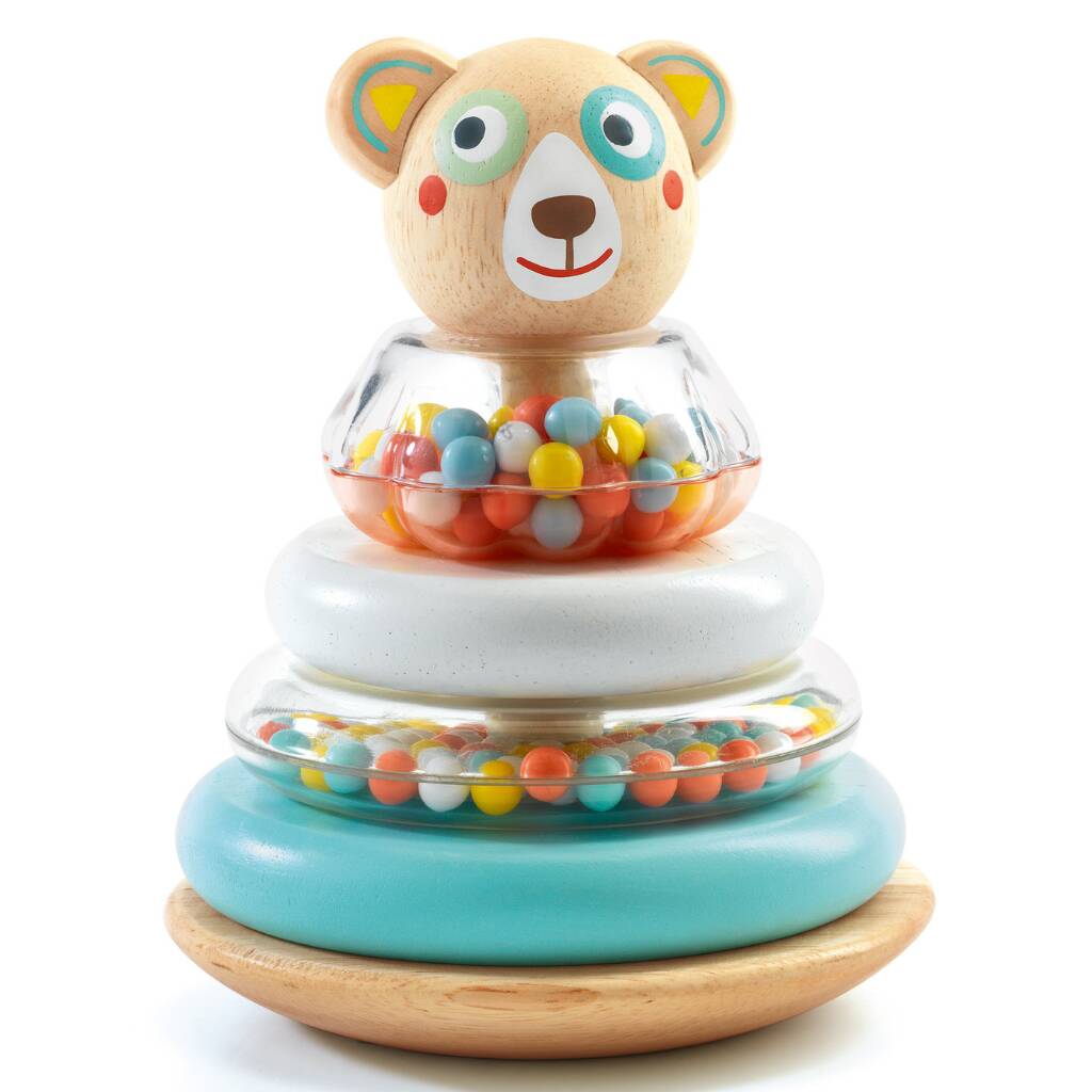 Baby Wooden Stacking Game By Crafts4 Kids