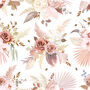 Dusky Pink Flowers Lampshade, thumbnail 5 of 5