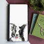 Inky Dog Faux Leather Phone Case With Card Slots, thumbnail 3 of 8