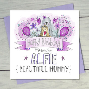For Mummy Birthday Card, 4 of 4