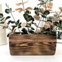 Personalised Wooden Pot Planter, thumbnail 3 of 8