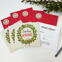 Welsh Christmas Money Wallet Pack Of Four, thumbnail 1 of 3