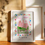 Pena Palace Sintra Art Print, Portuguese Scene, thumbnail 5 of 7