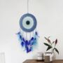 Small Boho Turkish Eye Dream Catcher For Room Wall Dec, thumbnail 1 of 6