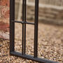 Canet Black Tall Rounded Arch Mirror, thumbnail 5 of 5