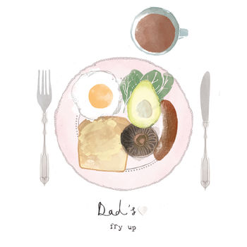 Personalised Family Breakfast Favourites Illustration, 6 of 9