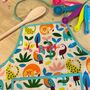 Personalised Tropical Kids Apron, thumbnail 1 of 3