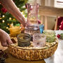 Carafe And Tumblers In Woven Holder, thumbnail 1 of 5