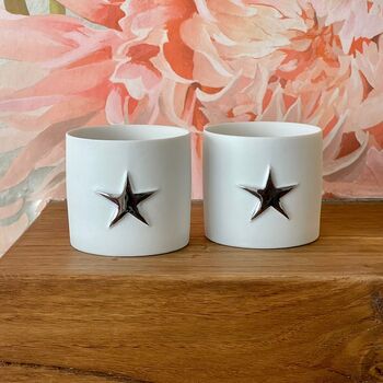 Tealight Holders With Star Set Of Two, 6 of 6