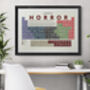 Elements Of Horror Periodic Table Art Print, thumbnail 4 of 10