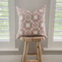 Florina Pink Embroidered Cushion Cover, thumbnail 1 of 4