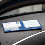 Disabled Blue Badge Parking Permit Wallet In Blue Holographic Scales, thumbnail 9 of 12