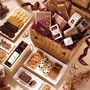 Christmas Luxury Basket Hamper With Wine, thumbnail 1 of 10