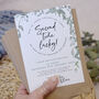 'Greenery' Change The Date Cards, thumbnail 1 of 1