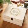 Personalised Hearts And Roses Wedding Keepsake Box, thumbnail 1 of 6