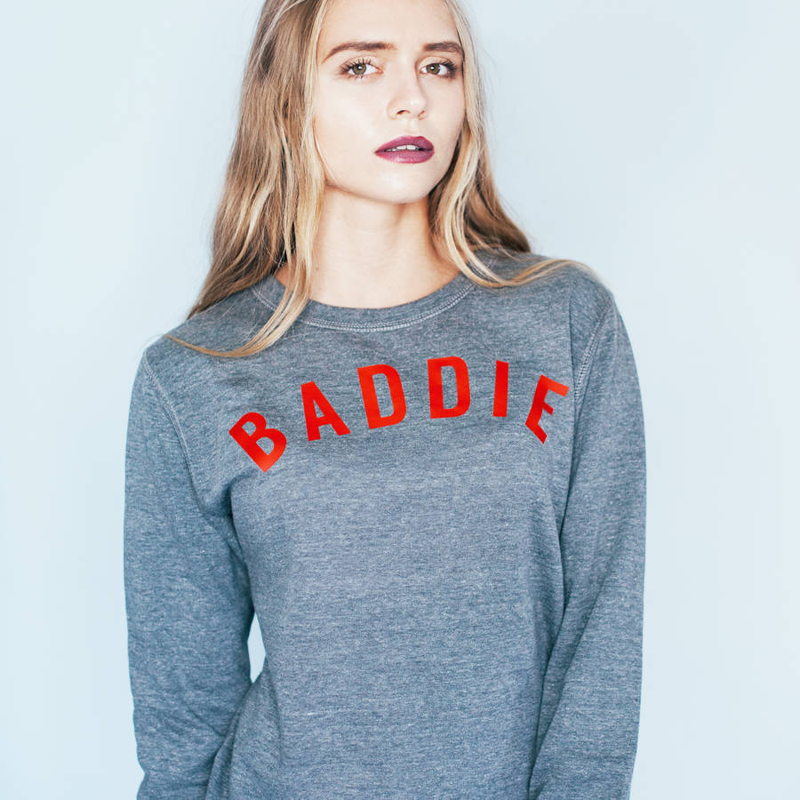 'baddie' halloween sweatshirt by rosie willett designs ...