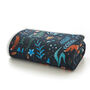 Fox And Florals Soft Fleece Throw With Sherpa Backing 41021039, thumbnail 2 of 4