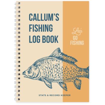 Personalised Fishing Log Book, 3 of 3