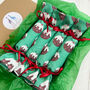 Christmas Pudding Linen Napkin Crackers, thumbnail 2 of 6