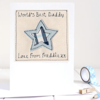 Personalised Star Birthday Card Or Any Occasion Card For Him, 6 of 12