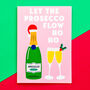 Prosecco Christmas Card, thumbnail 3 of 4