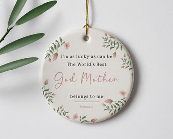 Personalised World's Best Mum, Mother's Day Ceramic Keepsake, 6 of 7