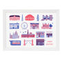 London Locations Risograph Print, thumbnail 5 of 5