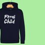 'Feral Child' Kids Hoodie Jumper, thumbnail 1 of 10