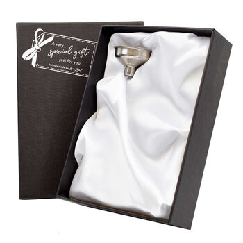 Personalised Stag Groomsman Two Tone Hip Flask, 4 of 4