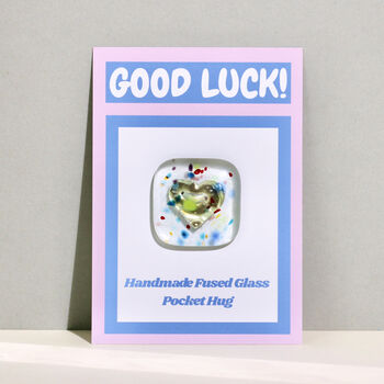 Handmade Glass Letterbox Keepsake Greeting Card Gift Pocket Token, 5 of 10