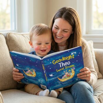 Personalised Goodnight Sweet Dreams Bedtime Story Book, 12 of 12