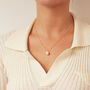Rose/Silver/Gold Filled Large Pearl Satellite Necklace, thumbnail 4 of 9