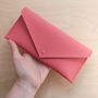 Personalised Recycled Leather Clutch Purse, thumbnail 12 of 12