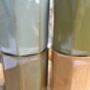 Set Of Four Assorted Reactive Glaze Hexi Mugs In Earth Tones, thumbnail 2 of 12