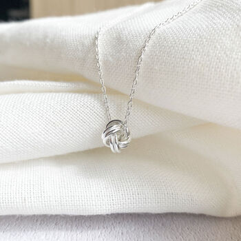 Wedding Necklace Tie The Knot Maid Of Honour, 3 of 7