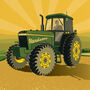 Wow Factor In A Tractor, Farmer Birthday Card, thumbnail 3 of 3