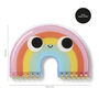 Bright Squishy Rainbow A5 Notebook | Stationery, thumbnail 4 of 4
