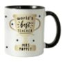 Personalised World's Best Teacher Trophy Mug, thumbnail 3 of 4