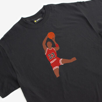Michael Jordan Chicago Bulls Basketball T Shirt, 4 of 4