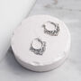Sterling Silver Safi Hoops, thumbnail 2 of 4