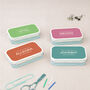 Personalised Plain Text Keepsake Tin, thumbnail 1 of 5
