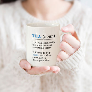 Personalised Tea Lover Mug, 3 of 12