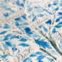 Winter Blue Personalised Family Tree Print, thumbnail 2 of 8