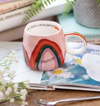 Hand Made Over Whelmed Mug, 2 of 5