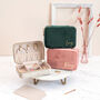 Personalised Velvet Travel Jewellery Box, thumbnail 10 of 11