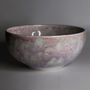 Handmade Rosea Pink Textured Porcelain Bowl, thumbnail 1 of 4