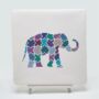 Jigsaw Elephant Cross Stitch Kit, thumbnail 2 of 7