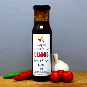 Father's Day Personalised Chilli Sauce Gift Set, 3 of 7