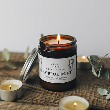 Peaceful Mind Soy Wax Candle, 2 of 10
