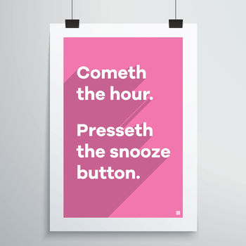 Snooze Print, 3 of 12